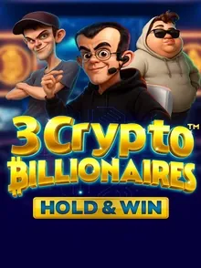 Spelillustratie van 3 Crypto Billionaires - Hold & Win